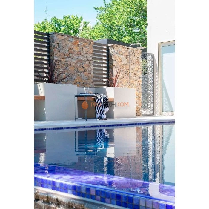 Наружный угол из грубого камня Кварцит Мультиколор (200+350х200мм) упак. (2шт/0,22м2)