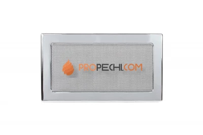 Вент.решетка 110х300 мм. никель