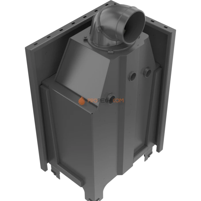 Каминная топка Kratki MBZ/L/BS/SG (гнутое стекло) (13 кВт)