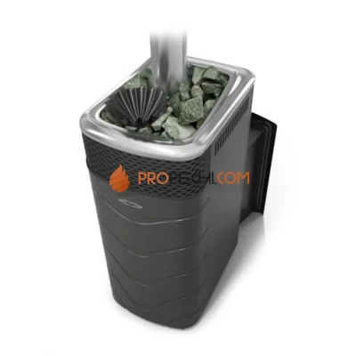 Печь для бани  Термофор Гейзер XXL 2017 Carbon Витра ЗК антрацит