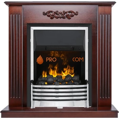 Каминокомплект Dimplex Lumsden - Махагон коричневый антик с очагом Flagstaff