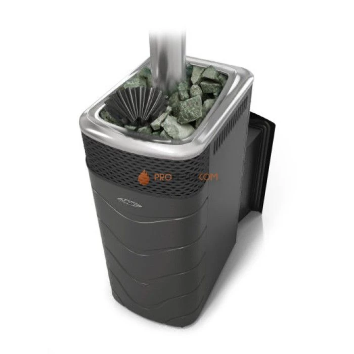 Печь для бани  Термофор Гейзер XXL 2017 Carbon Витра ЗК антрацит