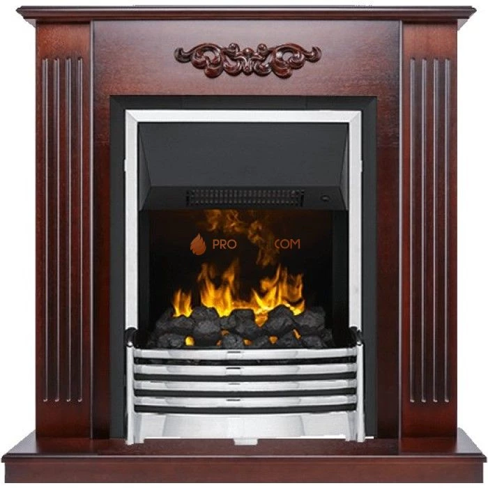 Каминокомплект Dimplex Lumsden - Махагон коричневый антик с очагом Flagstaff