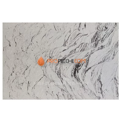 Стенплит Декор Белый мрамор 1200х800х12