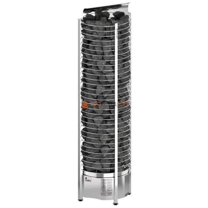 Электрическая печь SAWO TOWER TH5-80Ni2-WL-P 8 кВт (встроенный блок мощности, пульт покупается отдельно)