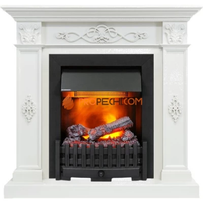 Каминокомплект Dimplex Derby - Белый дуб с очагом Danville Black FB2