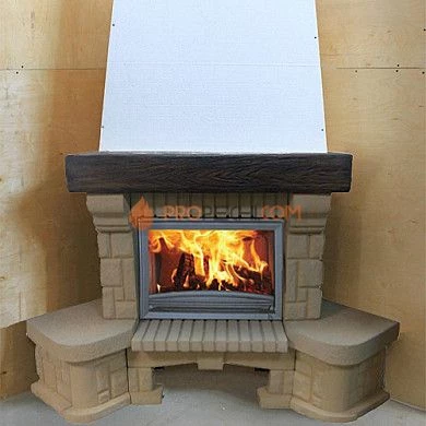 Каминная облицовка LK Элит угловая