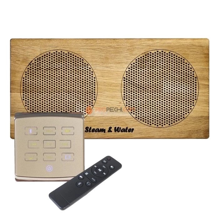 Комплект акустической системы встраиваемый SW 1 Gold ECO Wood, двойной Прямоугольник (две колонки)