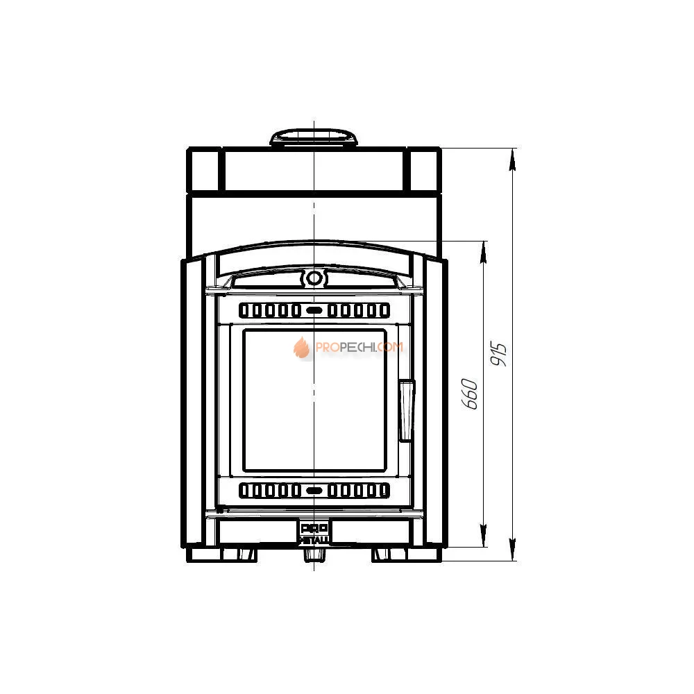 Печь банная "Атмосфера L" в облицовке "Талькохлорит"