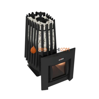 Дровяная банная печь Grill’D Cometa 350 Vega Window Max Pro