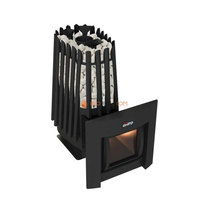 Дровяная банная печь Grill’D Cometa 350 Vega Window Max Pro