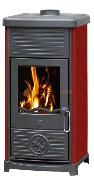 Печь-камин Plamen Maestral N красная