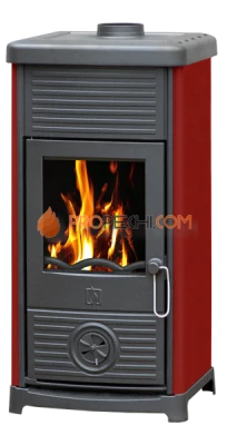 Печь-камин Plamen Maestral N красная