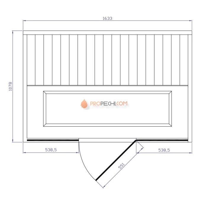 Инфракрасная сауна Tylo Tylosand INFRA CABIN T825H BLACK