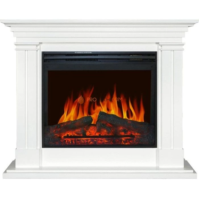 Каминокомплект Royal Flame Lyon - Белый с очагом Jupiter FX New