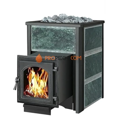 Чугунная печь для бани Везувий Легенда 16 (270) Змеевик