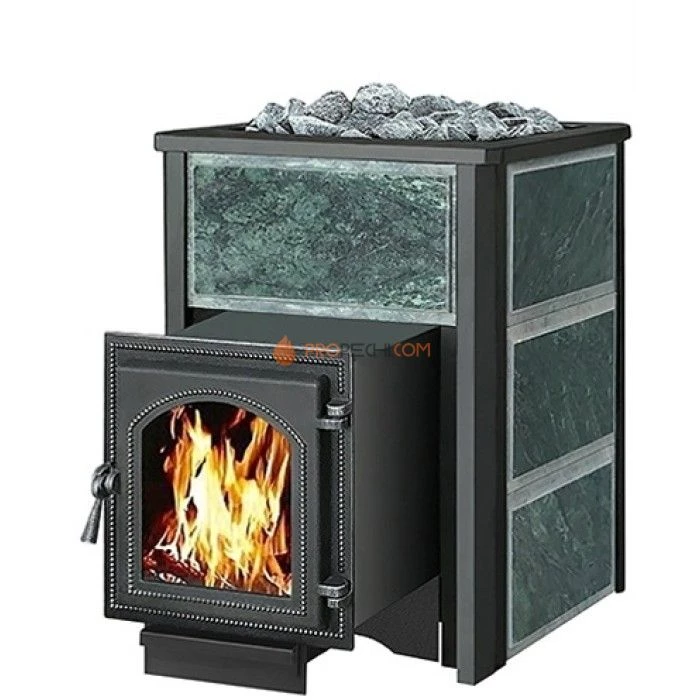 Чугунная печь для бани Везувий Легенда 16 (270) Змеевик