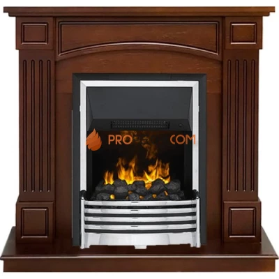 Каминокомплект Dimplex Boston - Темный дуб (Высота 925см) с очагом Flagstaff