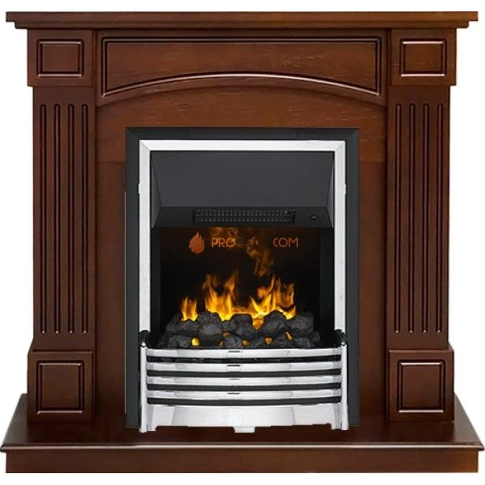 Каминокомплект Dimplex Boston - Темный дуб (Высота 925см) с очагом Flagstaff