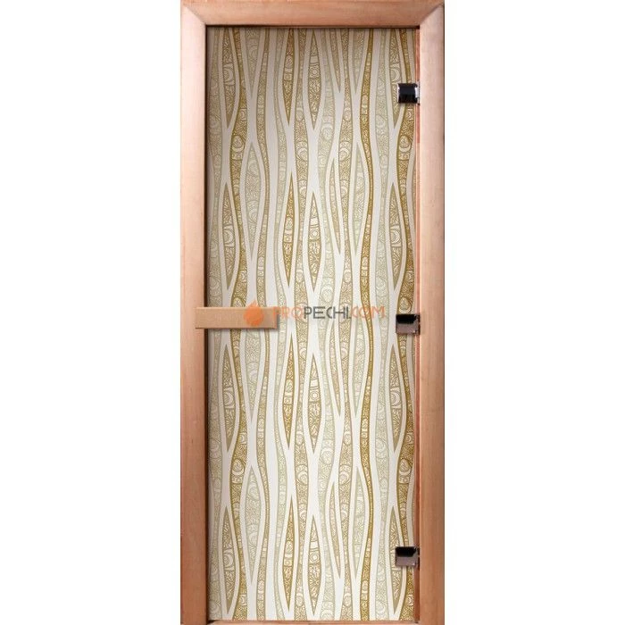 Дверь для бани DoorWood Фотопечать А055, 1900x600 мм