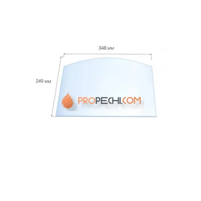 Стекло для дверцы Везувий 224 (Арка)