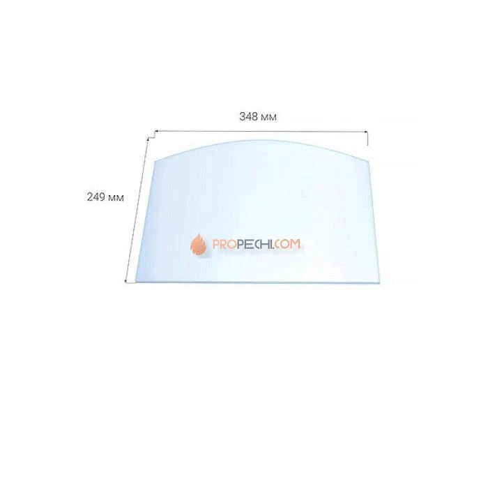 Стекло для дверцы Везувий 224 (Арка)