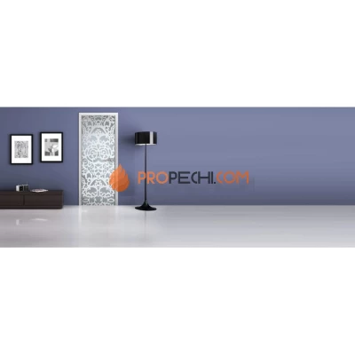 Стеклянная межкомнатная дверь DoorWood с рисунком MG-11 Матовая, 2000х700 мм