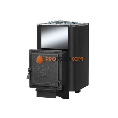 Чугунная печь для бани Везувий Сенсация 16 Антрацит (271)