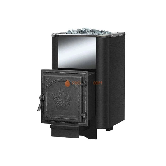 Чугунная печь для бани Везувий Сенсация 16 Антрацит (271)