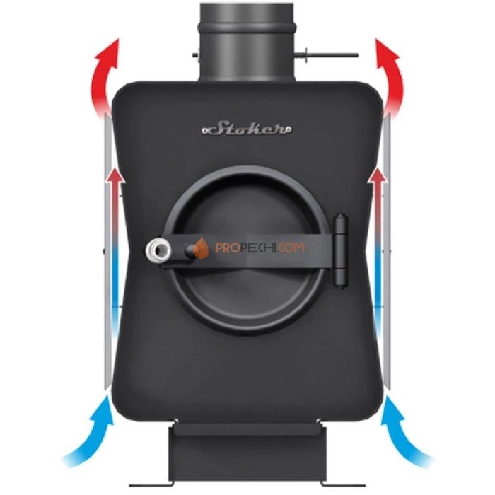 Печь отопительная Stoker Садовая 100-ОВ