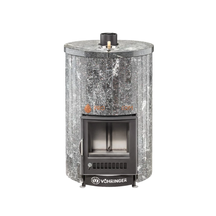 Дровяная печь для бани Ферингер Уют-25 до 25 м³ - Амфиболит наборный