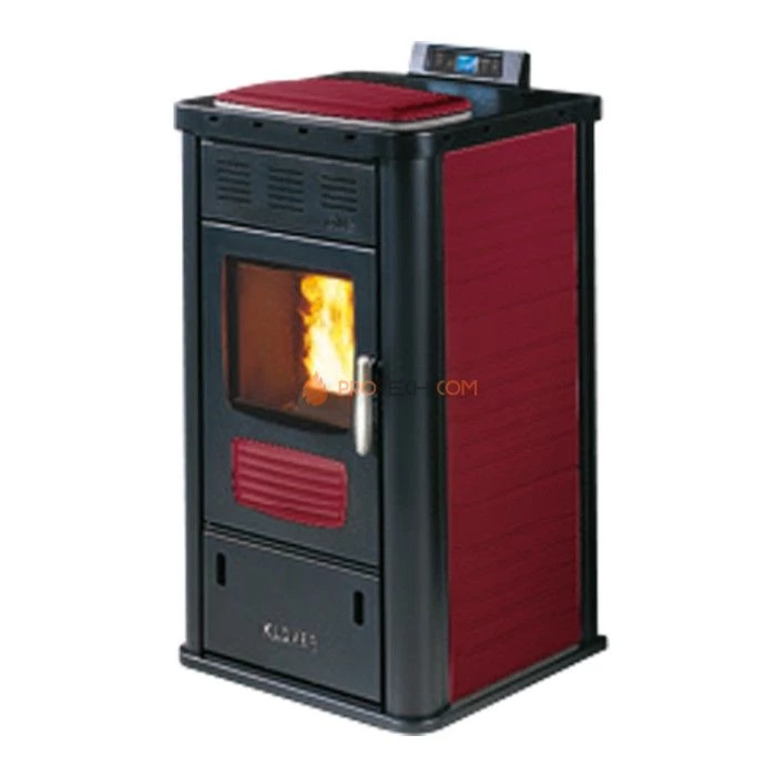 Отопительная печь Klover DIVA (бордо)