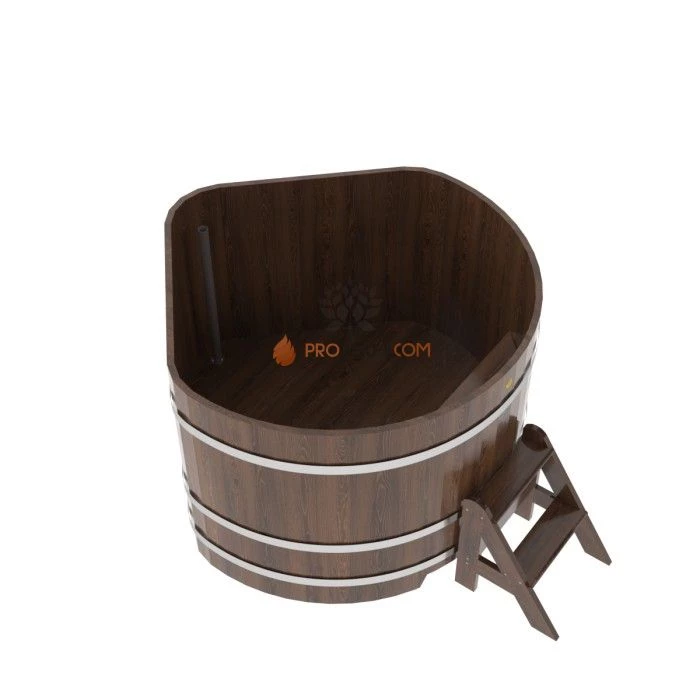 Купель BentWood угловая из мореного дуба 1,37х1,37