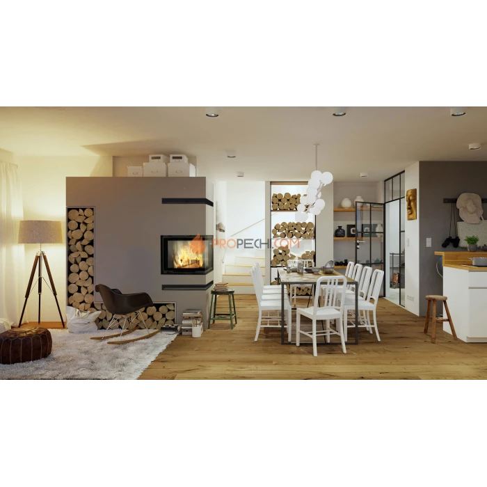 Каминная топка Kratki VNL/610/430