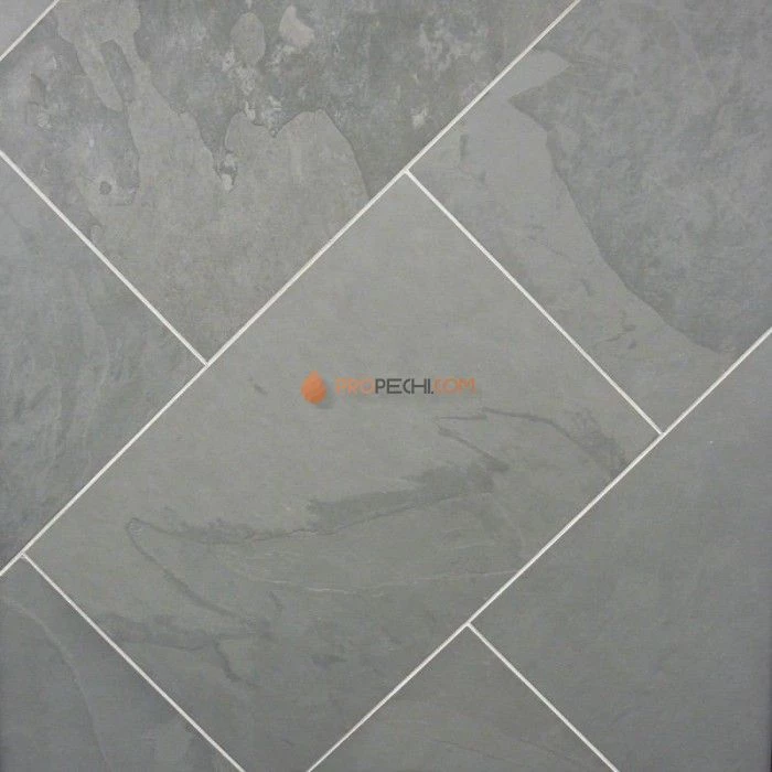 Панель Серый сланец натуральный скол (600х300мм) упак. (6шт/1,08м2)