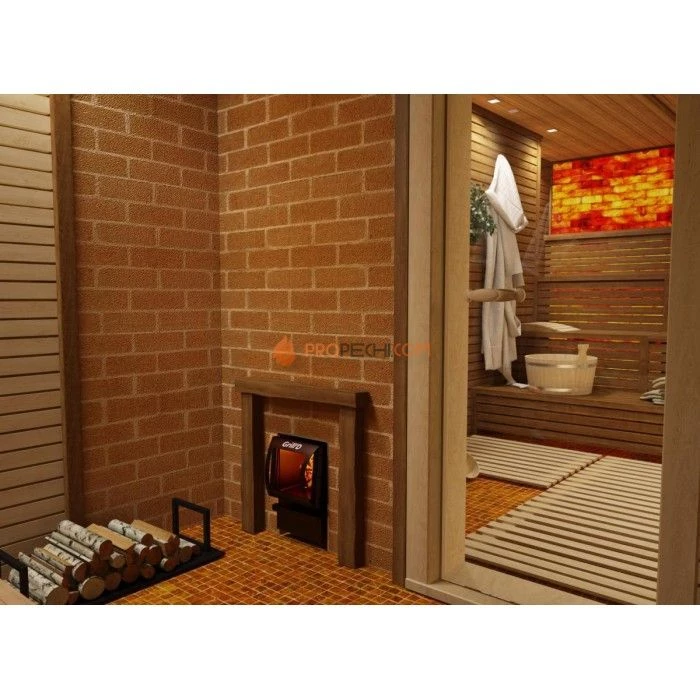 Дровяная печь для бани Grill’D Aurora 160А TRIO Long