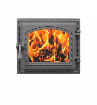 Дверка каминная ВЕЗУВИЙ 260 (Антрацит)