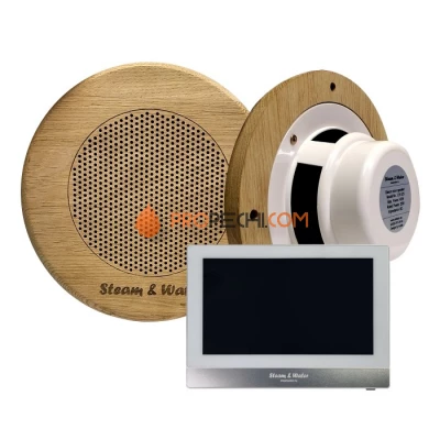 Комплект акустической системы SW-R2 SOUND SAUNA (две колонки, круг)