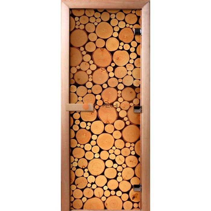 Дверь для бани DoorWood Фотопечать А048, 2000x700 мм