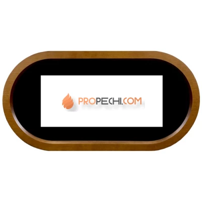 Портал Royal Flame Ellips - Орех (ширина 1450 мм)