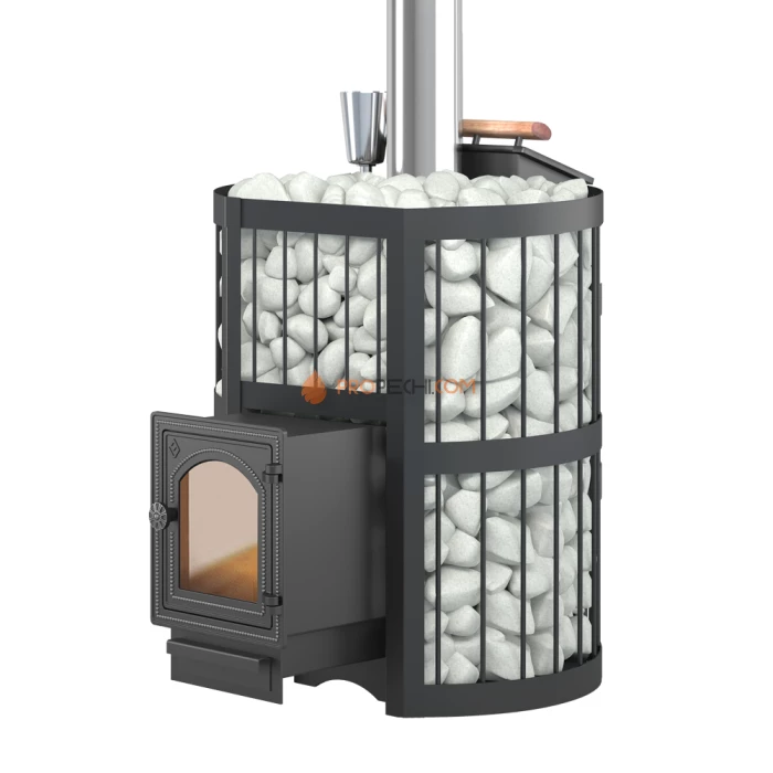 Печь для бани ЭТНА 24 (ДТ-4С) Закрытая каменка