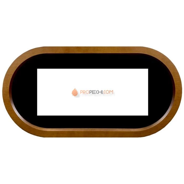 Портал Royal Flame Ellips - Орех (ширина 1450 мм)