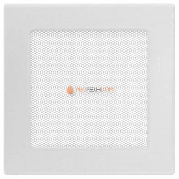 Вентиляционная решетка Kratki 17х17 белая