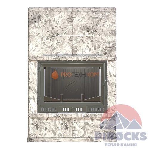Каминная облицовка Pirocks Хельсинки (пироксенит элит)