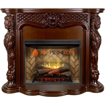 Каминокомплект Dimplex Castle - Темный дуб с очагом Revillusion RBF30