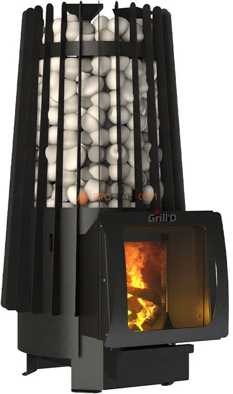 Банная печь Grill'D Cometa Vega 180 Short Window Max