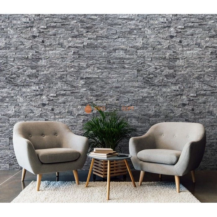 Панель Неоклассик мрамор древесный серый (600х150мм) упак. (6шт/0,54м2)