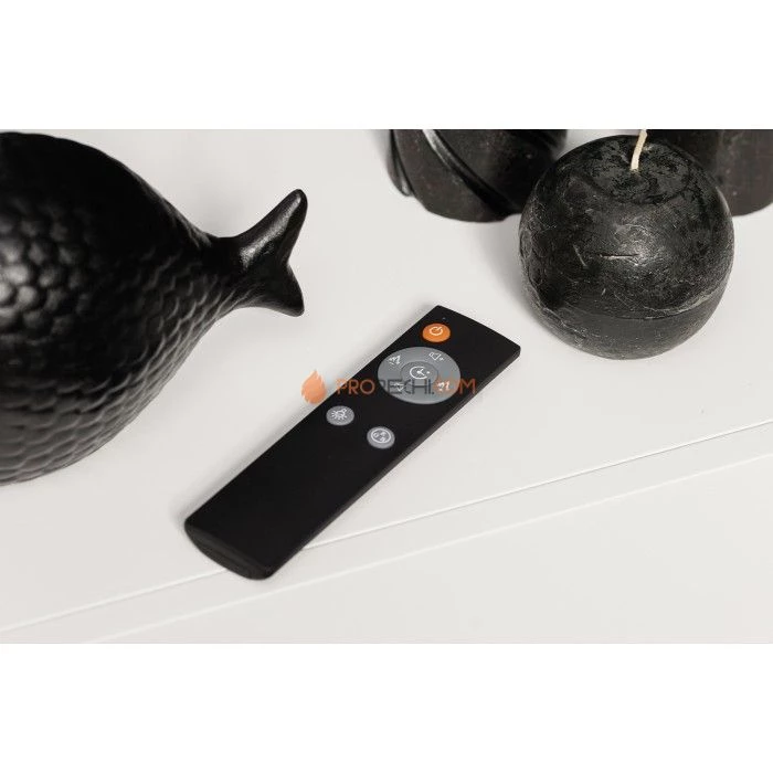 Каминокомплект Royal Flame Modern 42 - Белый с черным (Ширина 1395 мм) с очагом 5D V-ART 40