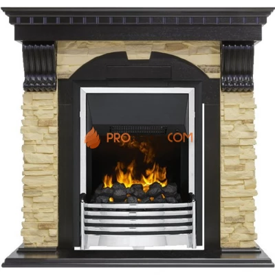 Каминокомплект Dimplex Dublin - Венге / Сланец с очагом Flagstaff