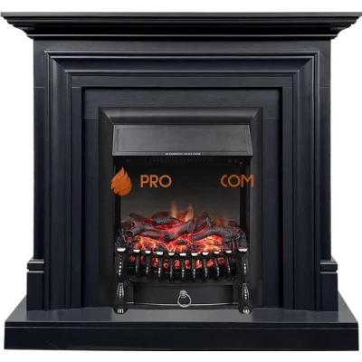 Каминокомплект Royal Flame Bradford - Серый графит с очагом Fobos FX Black